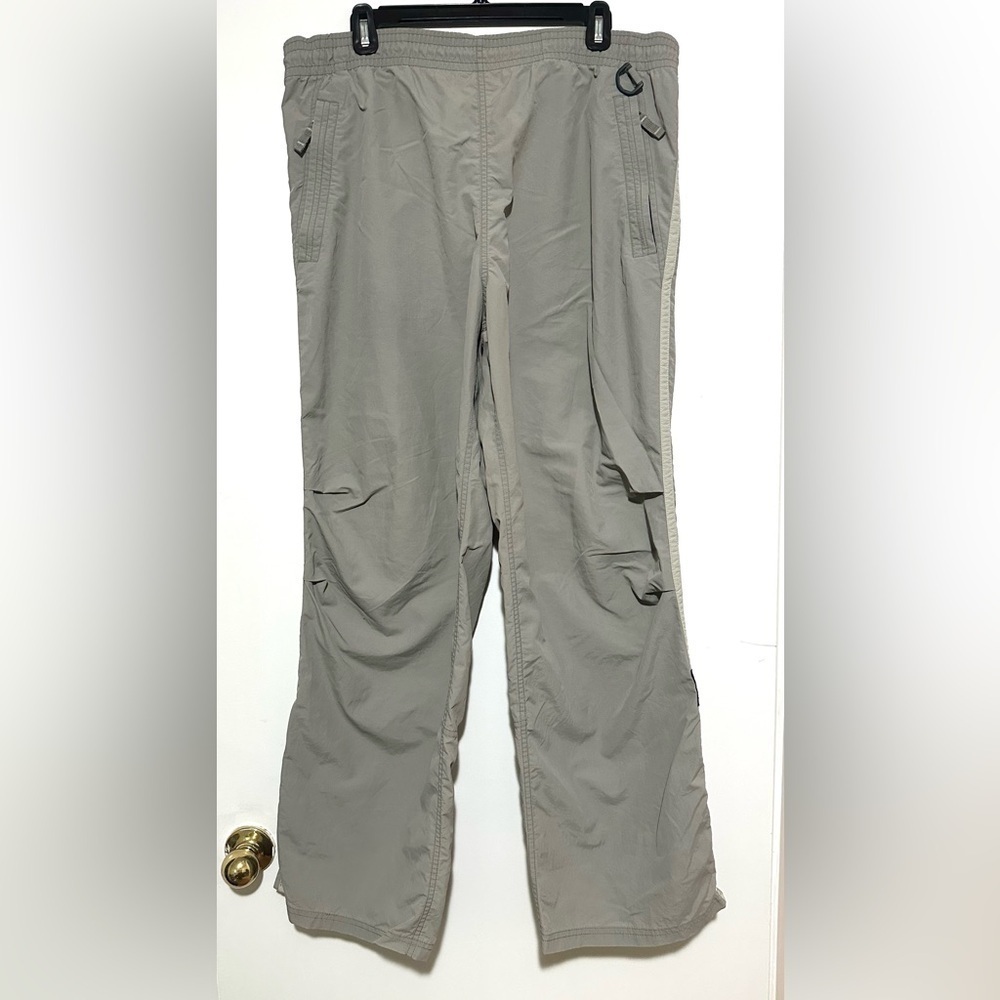 Vintage 90s Y2K Abercrombie & Fitch Nylon Windbreaker Pants Large